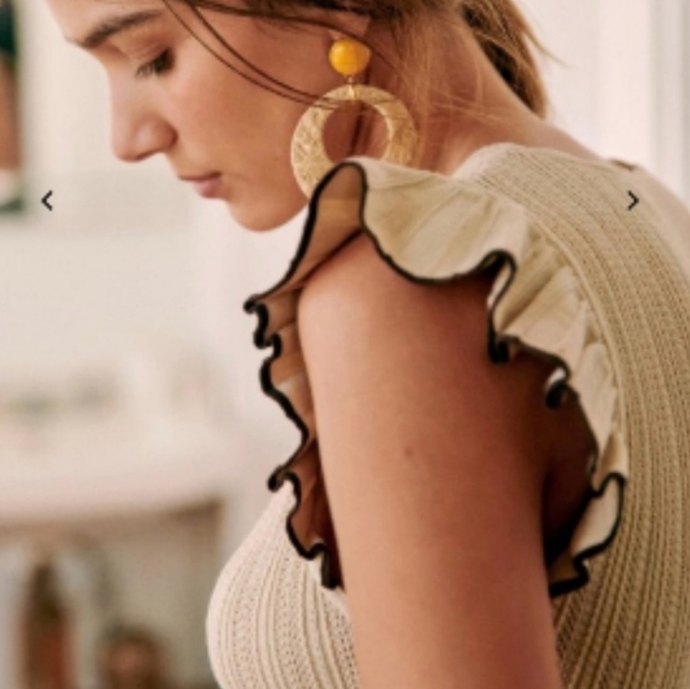 Sezane Nathan Knit Top View 2